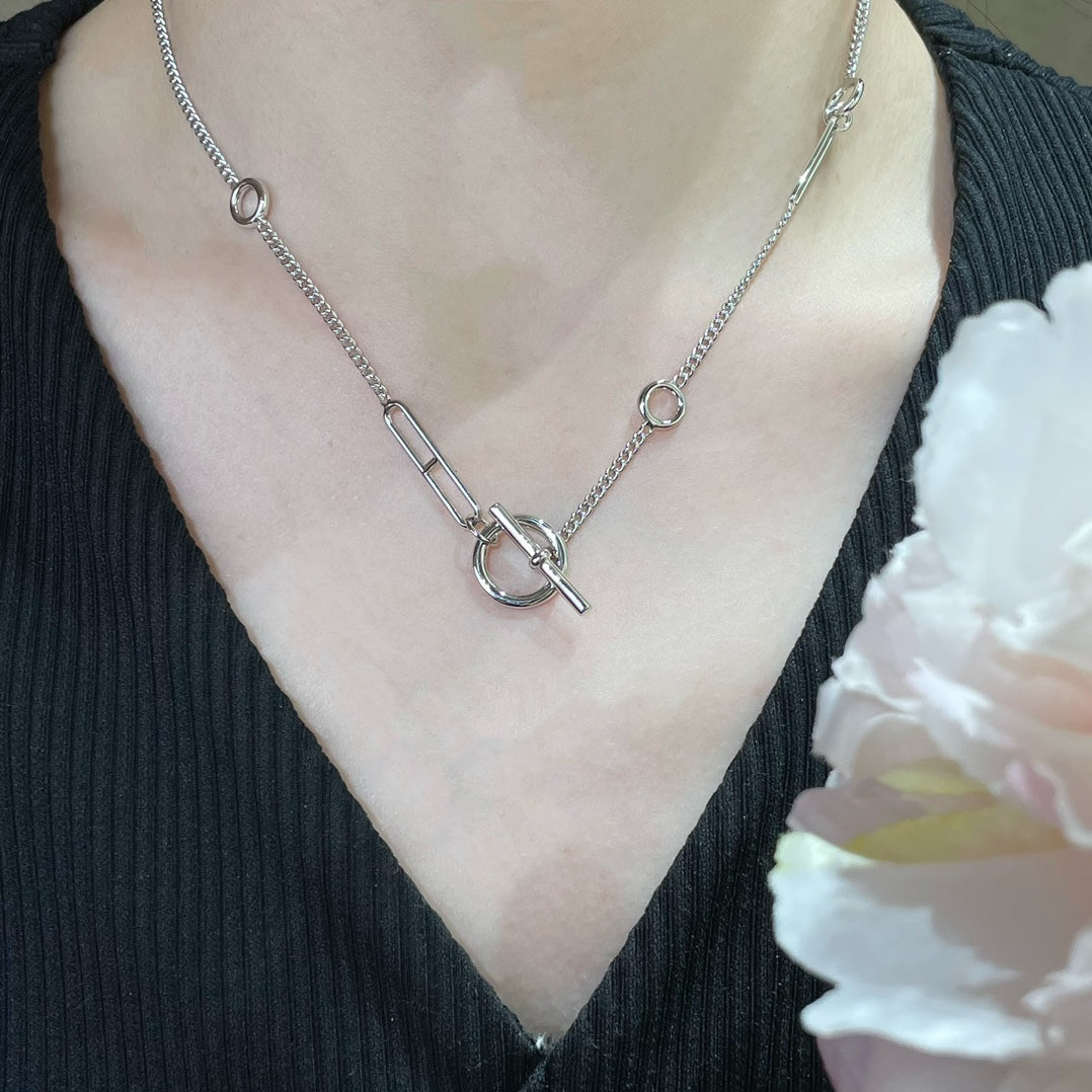 [Avelora]HM STERLING CHAINE D'ANCRE HEART