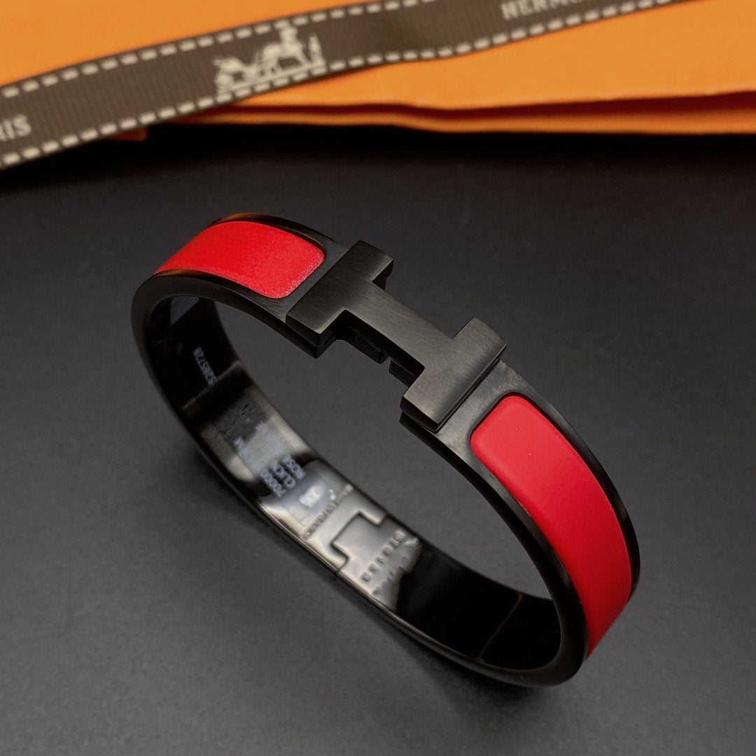 [Avelora]CLIC HM SO BLACK RED BRACELET