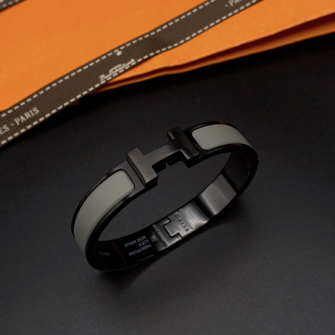 [Avelora]CLIC HM SO BLACK GREY BRACELET