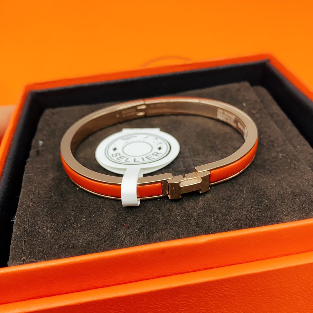 [Avelora]CLASSIC HM CLIC RED 8MM ENAMEL BRACELET