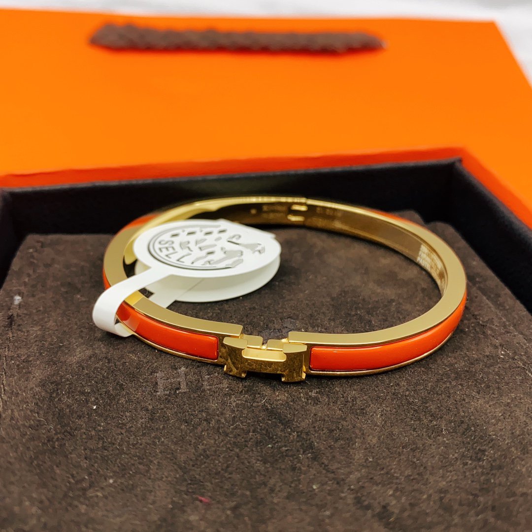 [Avelora]CLASSIC HM CLIC RED 8MM ENAMEL BRACELET