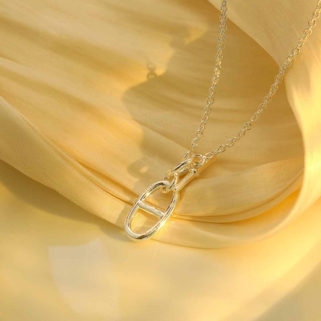 [Avelora]HM CHAINE D'ANCRE PENDANT NECKLACE STERLING SILVER