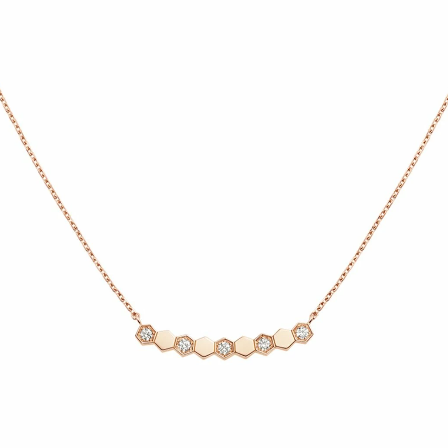[Avelora Jewelry ]BEE MY LOVE DIAMOND NECKLACE