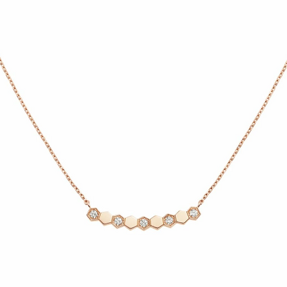 [Avelora]BEE MY LOVE DIAMOND NECKLACE
