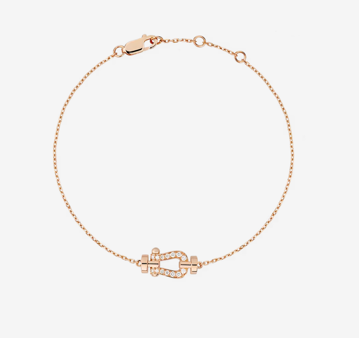 [Avelora Jewelry ]FORCE 10 FULL DIAMOND BUCKLE CHAIN LINK MINI MODEL