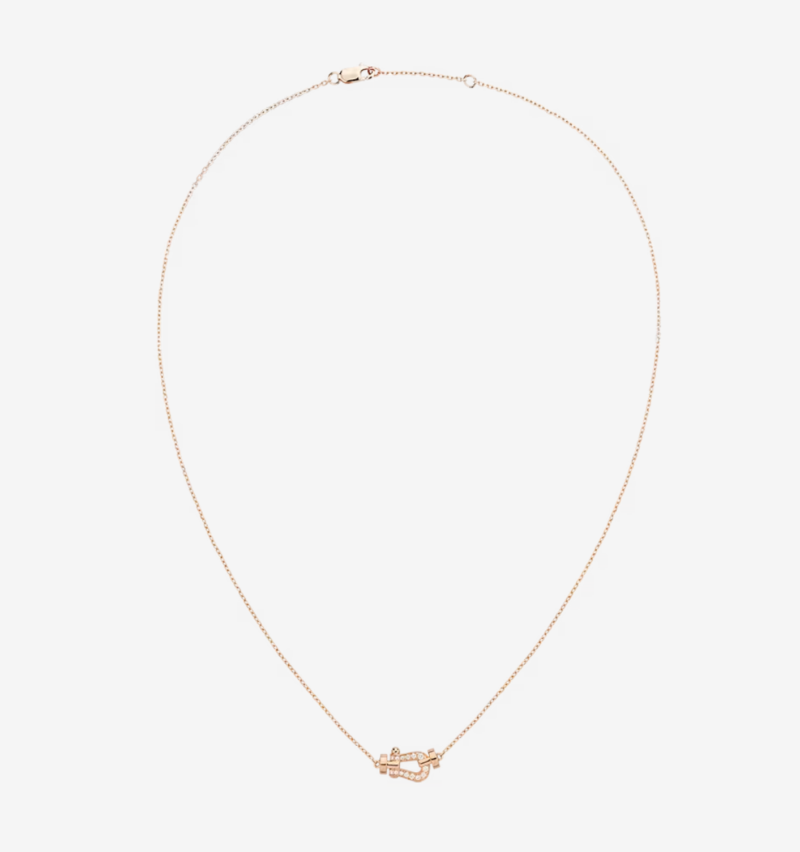 [Avelora Jewelry ]FORCE 10 DIAMOND PINK GOLD NECKLACE MINI MODEL
