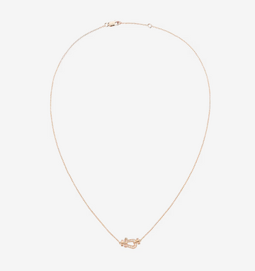 [Avelora Jewelry ]FORCE 10 DIAMOND PINK GOLD NECKLACE MINI MODEL