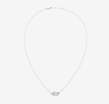 [Avelora Jewelry ]FORCE 10 DIAMOND SILVER NECKLACE MINI MODEL