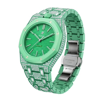 [Avelora]Royal Oak Pop Exclusive Bioceramic Case & Bioceramic Strap Full Diamond