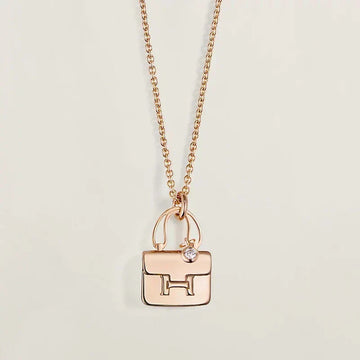 [Avelora Jewelry ]AMULETTE PEDANT ROSE GOLD NECKLACE