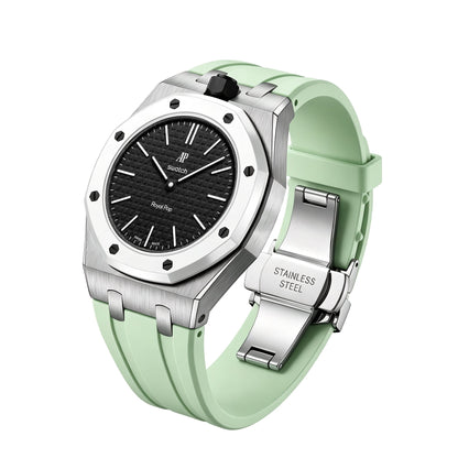 [Avelora]Royal Oak Pop Exclusive Steel Case & Silicone Strap With Cradle