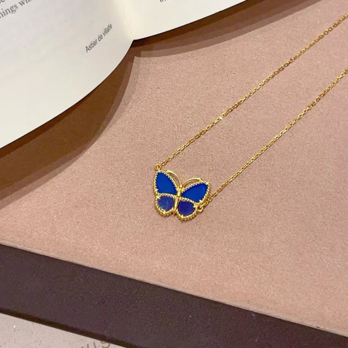 [Avelora Jewelry] 2026 NEW LUCKY BUTTERFLY 1 MOTIFS NECKLACE