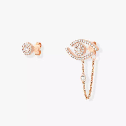 [Avelora]LUCKY EYE DIAMOND EARRINGS