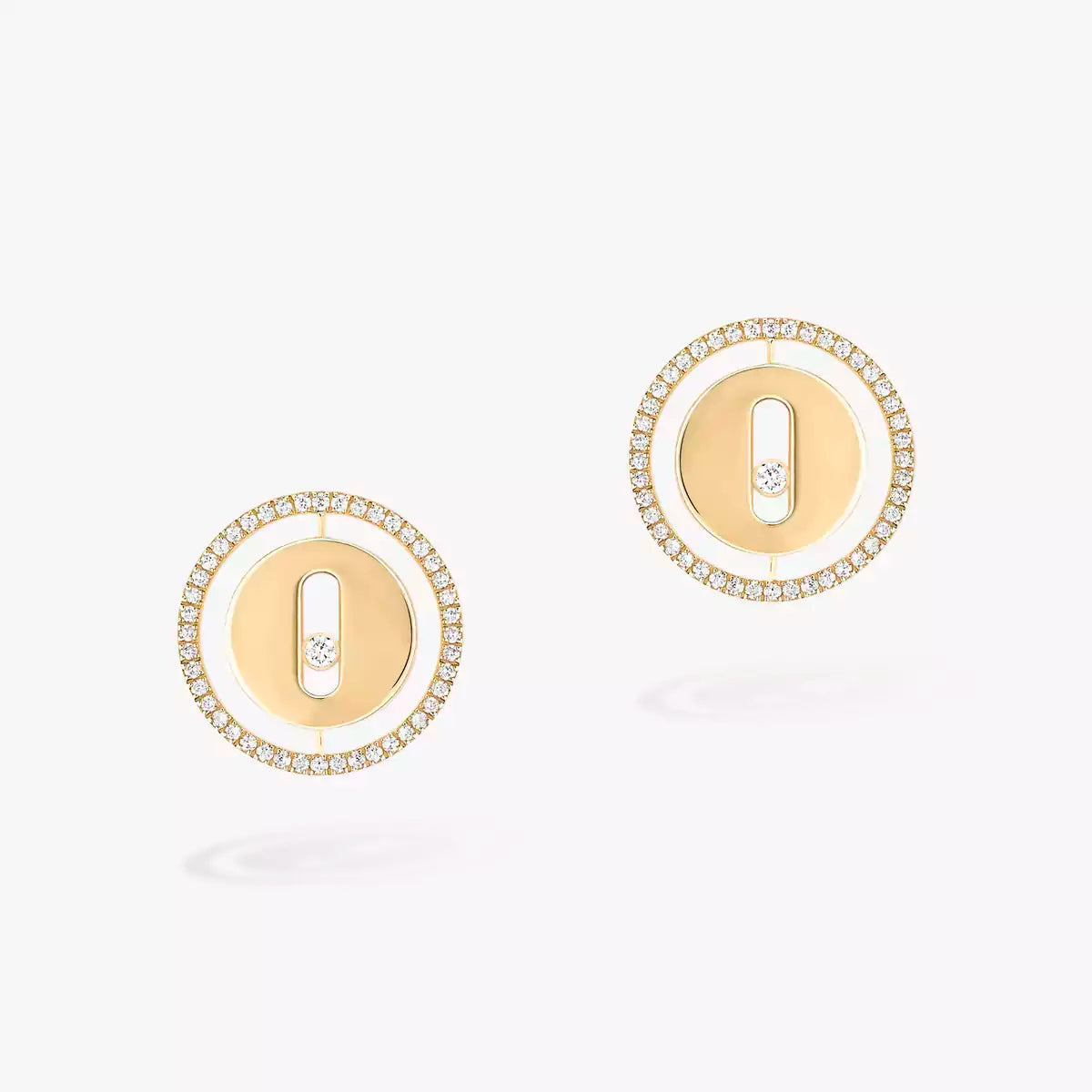 [Avelora Jewelry]Lucky Move Diamond Earrings
