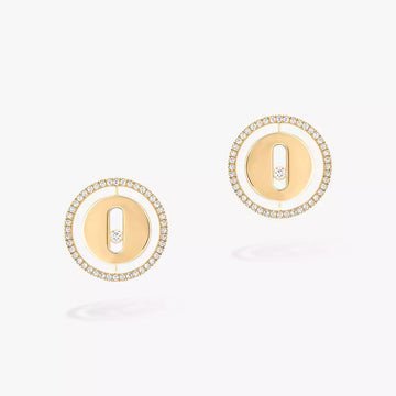 [Avelora Jewelry]Lucky Move Diamond Earrings