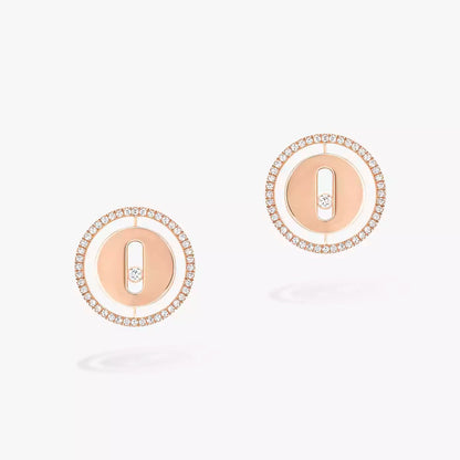 [Avelora]LUCKY MOVE DIAMOND EARRINGS