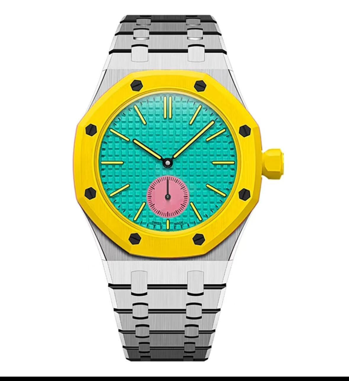 [Avelora]ROYAL OAK POP EXCLUSIVE STEE CASE & STRAP