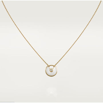 [Avelora Jewelry ]AMULETTE ROSE GOLD MOP NECKLACE