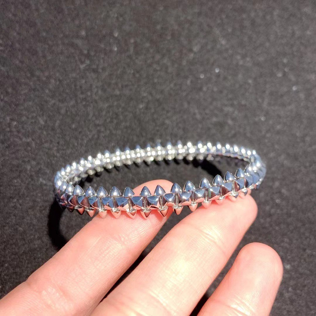 [Avelora Jewelry ]CLASH SILVER BRACELET