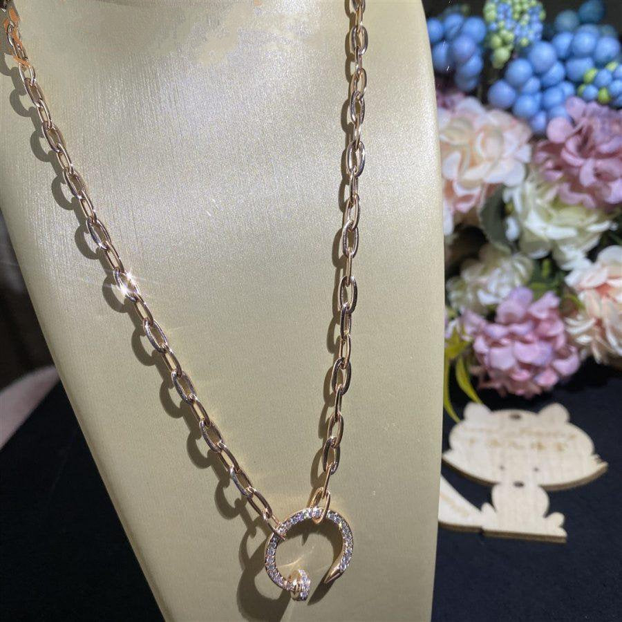 [Avelora Jewelry ]JUSTE NECKLACE DIAMONDS