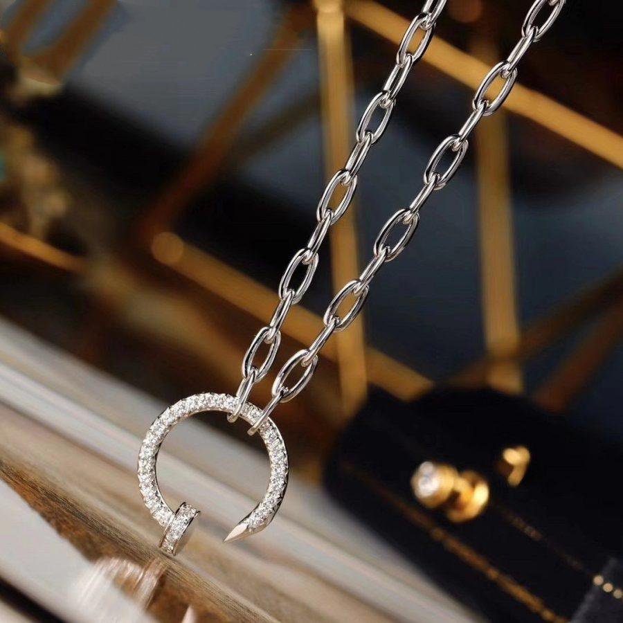 [Avelora Jewelry ]JUSTE NECKLACE DIAMONDS