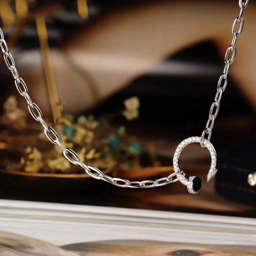 [Avelora Jewelry ]JUSTE NECKLACE DIAMONDS