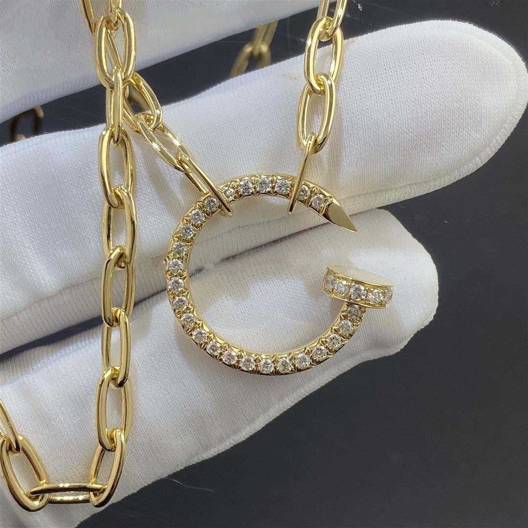 [Avelora Jewelry ]JUSTE NECKLACE DIAMONDS