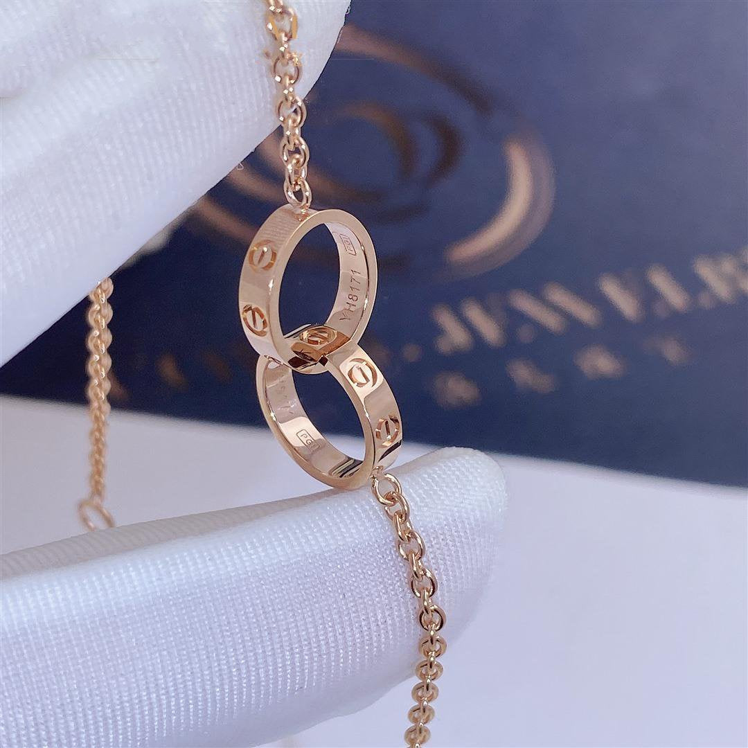 [Avelora Jewelry ]LOVE BRACELET DOUBLE RING