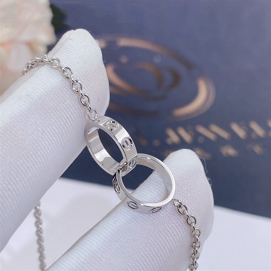 [Avelora Jewelry ]LOVE BRACELET DOUBLE RING