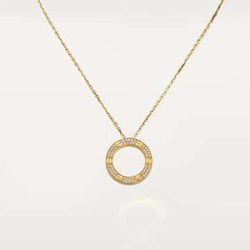 [Avelora Jewelry ]LOVE NECKLACE ADJUSTABLE ROSE GOLD
