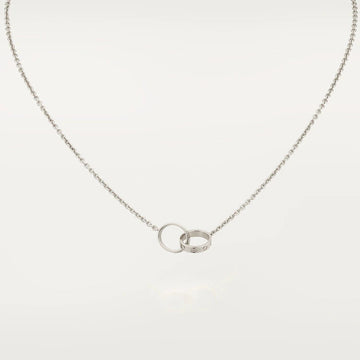 [Avelora Jewelry ]LOVE NECKLACE PINK GOLD AND SILVER
