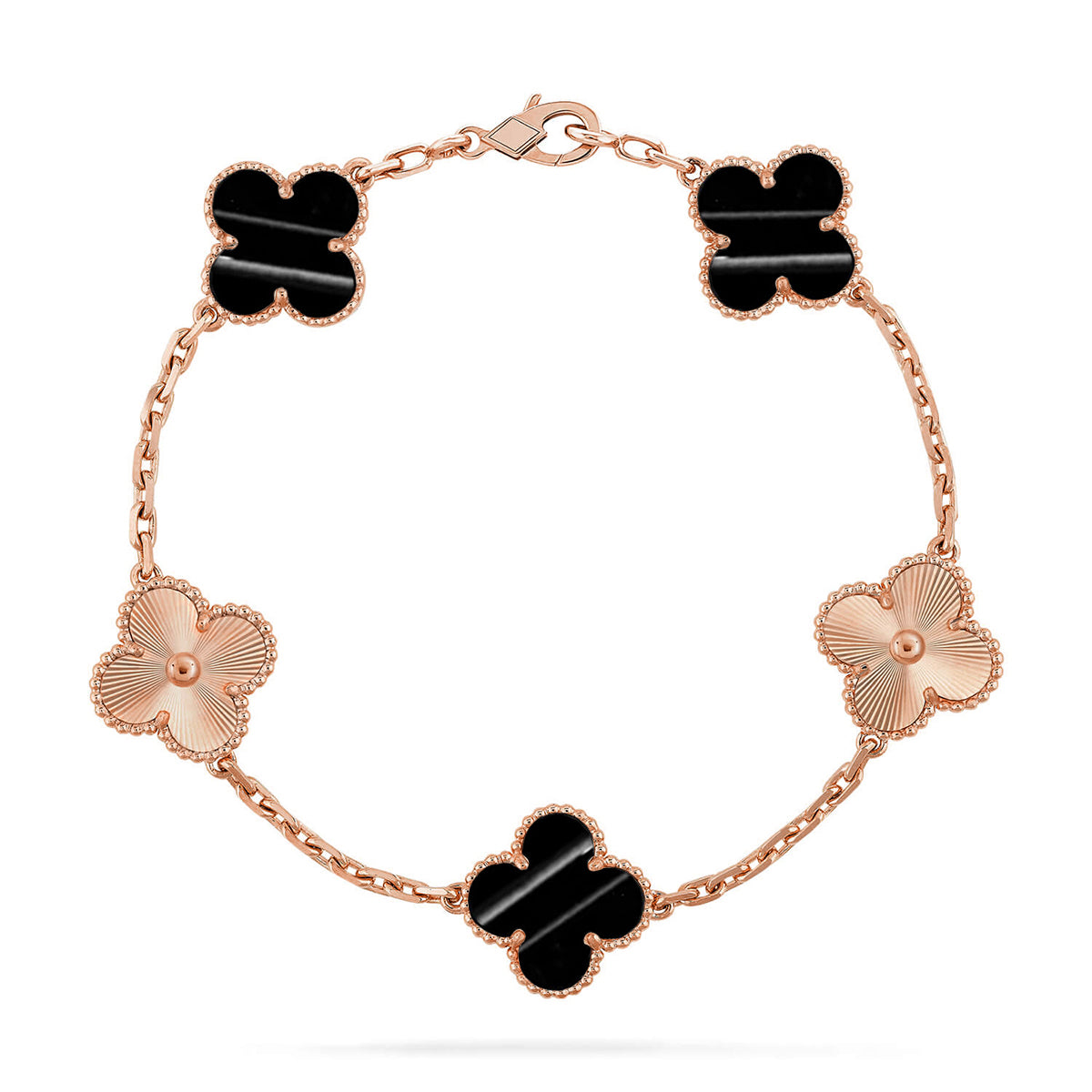 [Avelora Jewelry ] CLOVER 5 MOTIF PULSAR STONE BRACELET COLLECTION