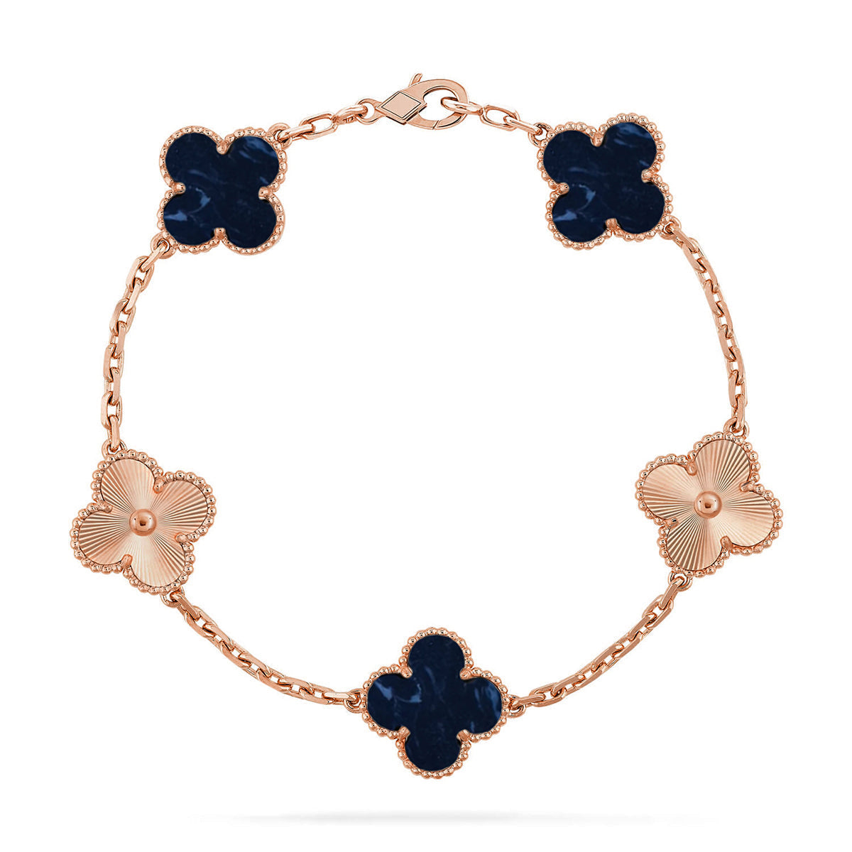 [Avelora Jewelry ]CLOVER 5 MOTIF PIETERSITE BRACELET COLLECTION