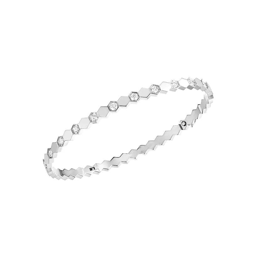 [Avelora]BEE LOVE SILVER DIAMOND BRACELET