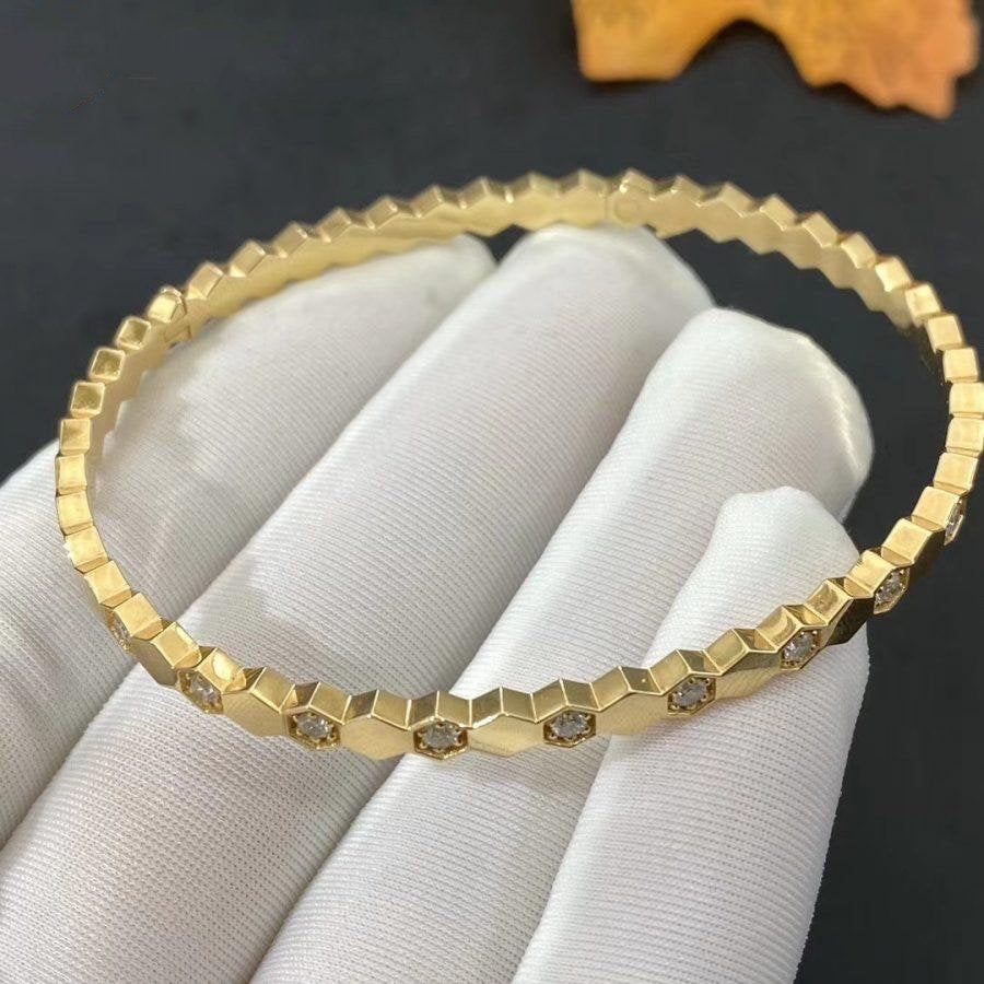 [Avelora]BEE LOVE GOLD DIAMOND BRACELET