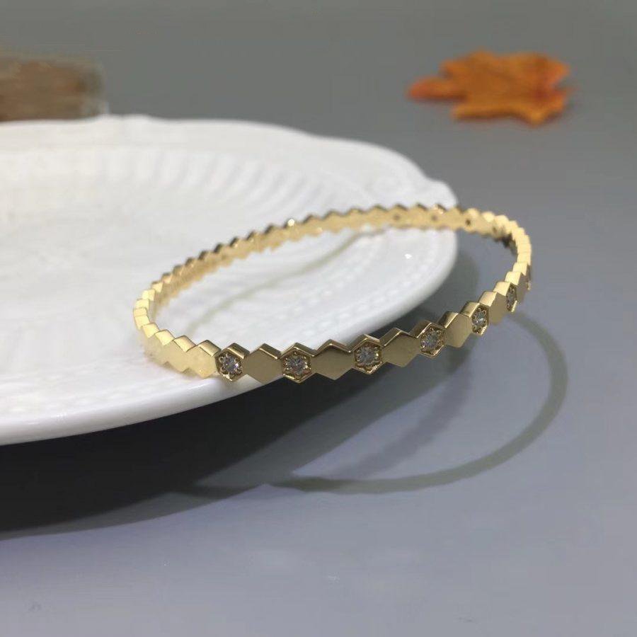 [Avelora Jewelry ]BEE LOVE GOLD DIAMOND BRACELET
