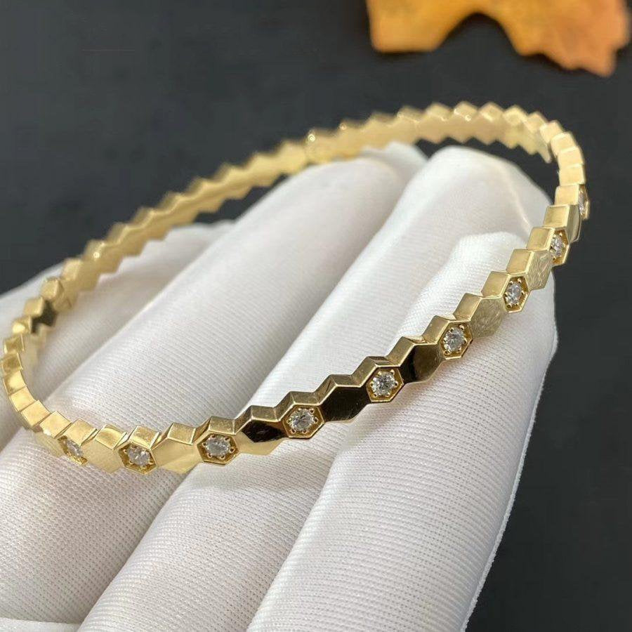 [Avelora]BEE LOVE GOLD DIAMOND BRACELET