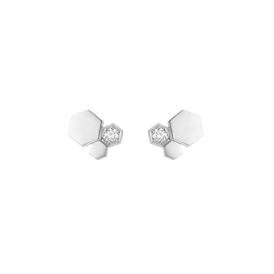 [Avelora Jewelry ]BEE LOVE SILVER DIAMOND EARRINGS