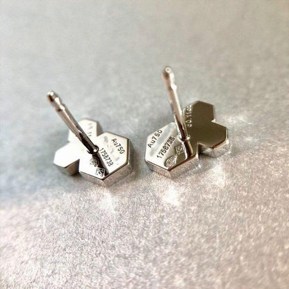 [Avelora]BEE LOVE SILVER DIAMOND EARRINGS