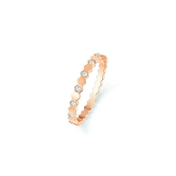 [Avelora Jewelry ]BEE LOVE RING PINK GOLD DIAMOND