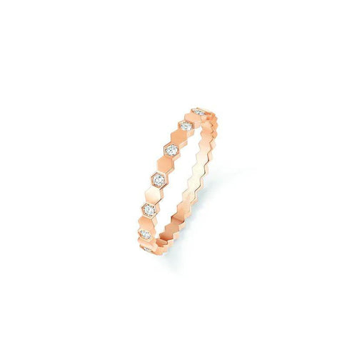 [Avelora]BEE LOVE RING ROSE GOLD DIAMOND