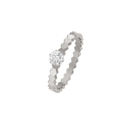 [Avelora]BEE LOVE RING SILVER 1 DIAMOND