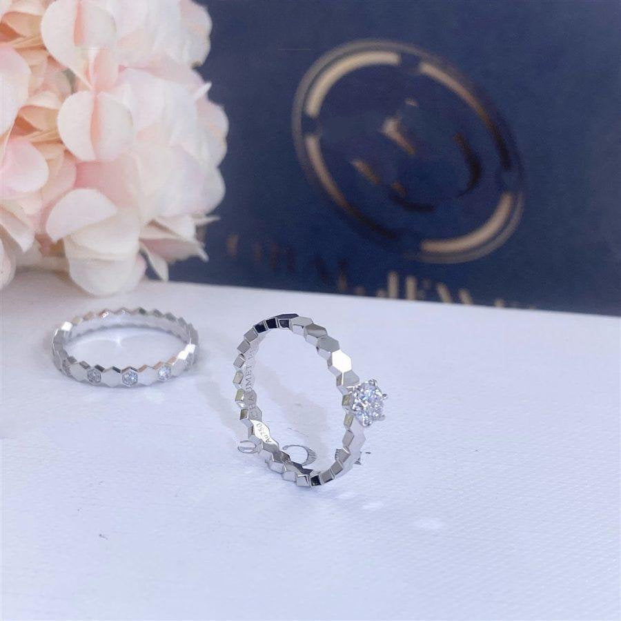 [Avelora]BEE LOVE RING SILVER 1 DIAMOND