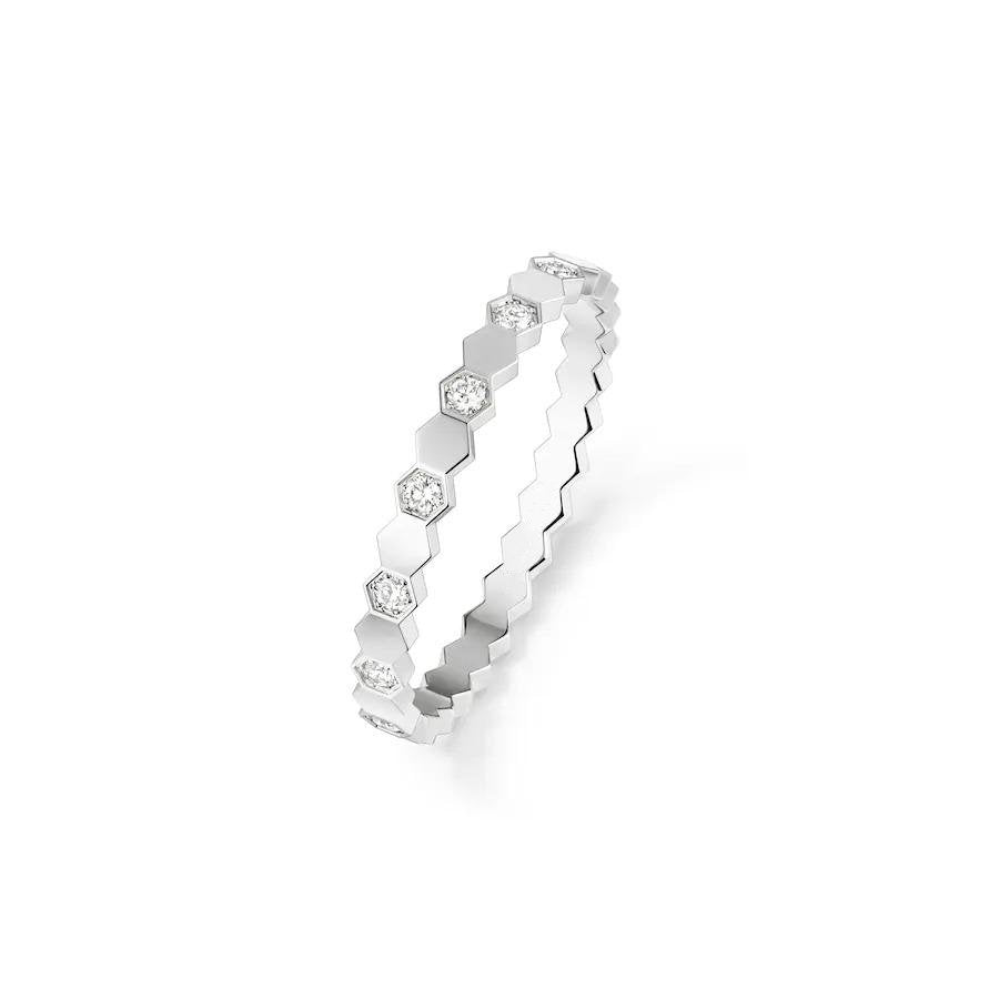 [Avelora]BEE LOVE RING SILVER DIAMOND