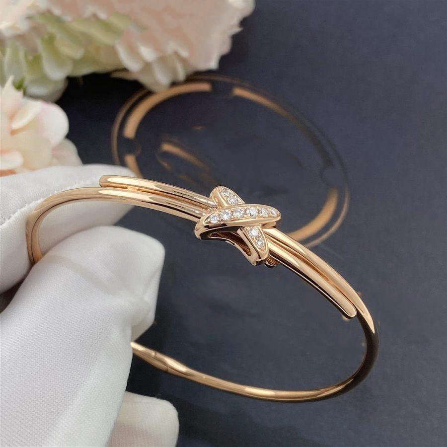 [Avelora]JEUX DE BRACELET ROSE GOLD DIAMONDS