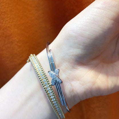 [Avelora]JEUX DE BRACELET SILVER DIAMONDS