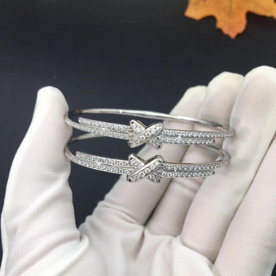 [Avelora Jewelry ]JEUX DE BRACELET DIAMONDS SILVER