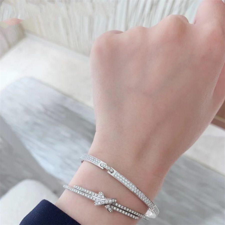 [Avelora]JEUX DE BRACELET DIAMONDS SILVER