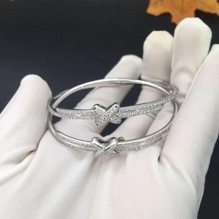 [Avelora]JEUX DE BRACELET DIAMONDS SILVER