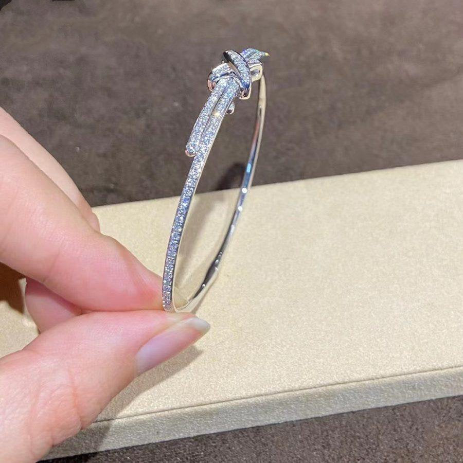 [Avelora Jewelry ]JEUX DE BRACELET DIAMONDS SILVER